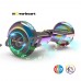 UL2272 Certified Bluetooth 6.5" Hoverboard Two Wheel Self Balancing Scooter Chrome Rainbow   
